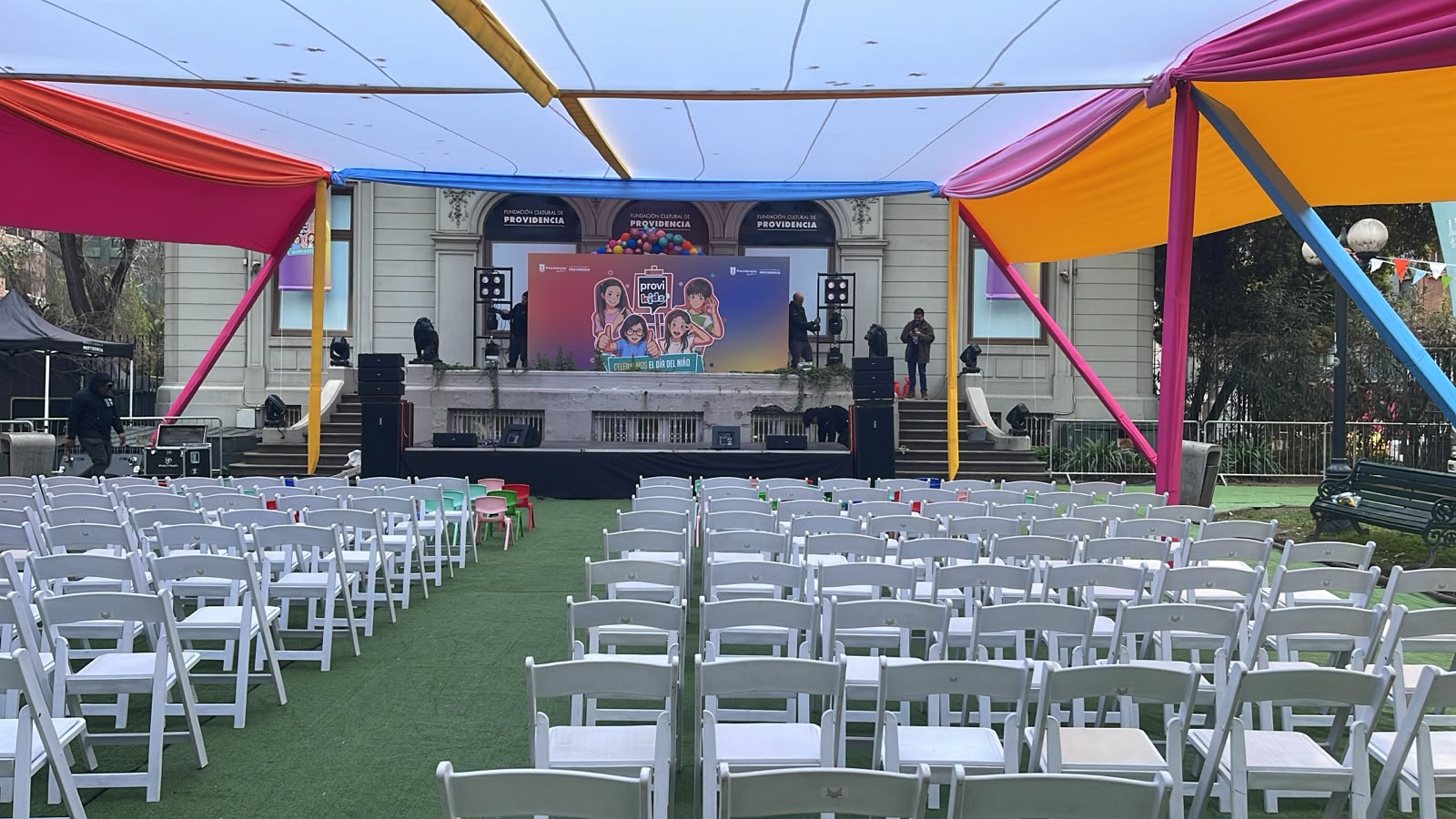 Carpa Celebración Dia del Niño